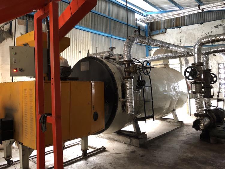 biomass gasifier  and the boiler