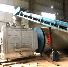 gasifer for thermal oil boiler
