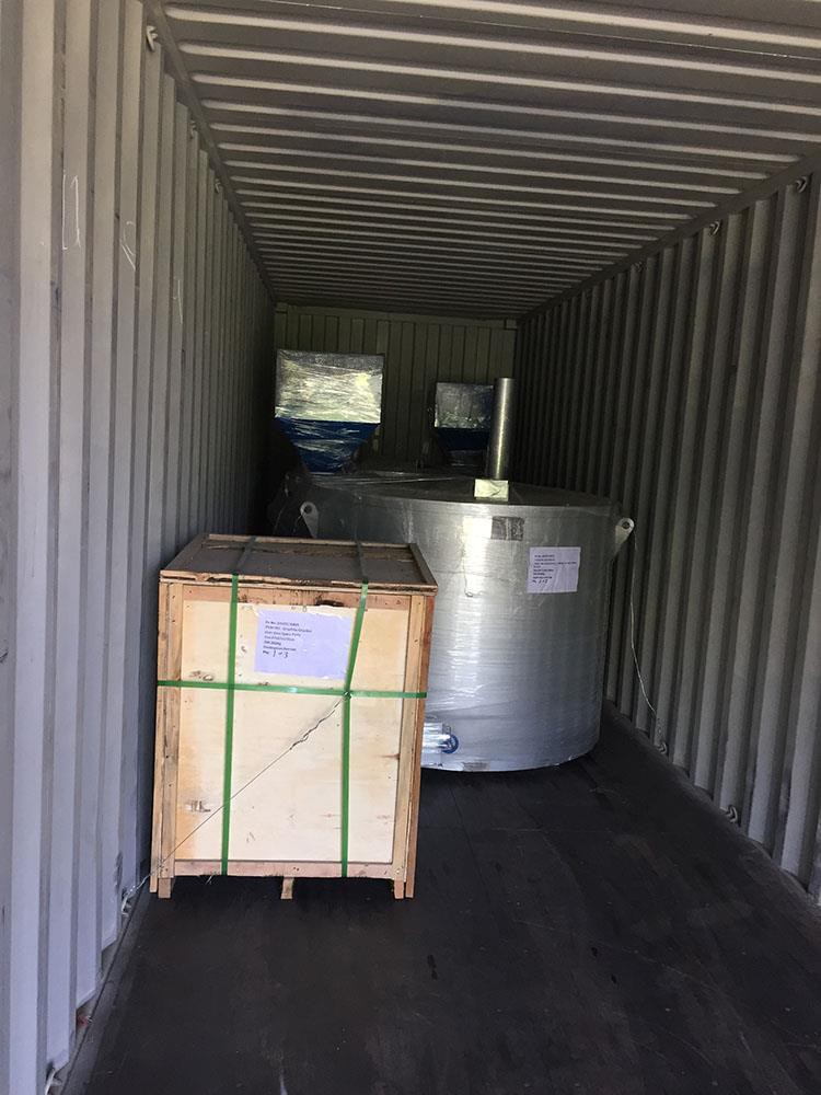 Two Sets Of 600KG Biomass Melting Aluminum Furnaces Were Shipped To A Certain...