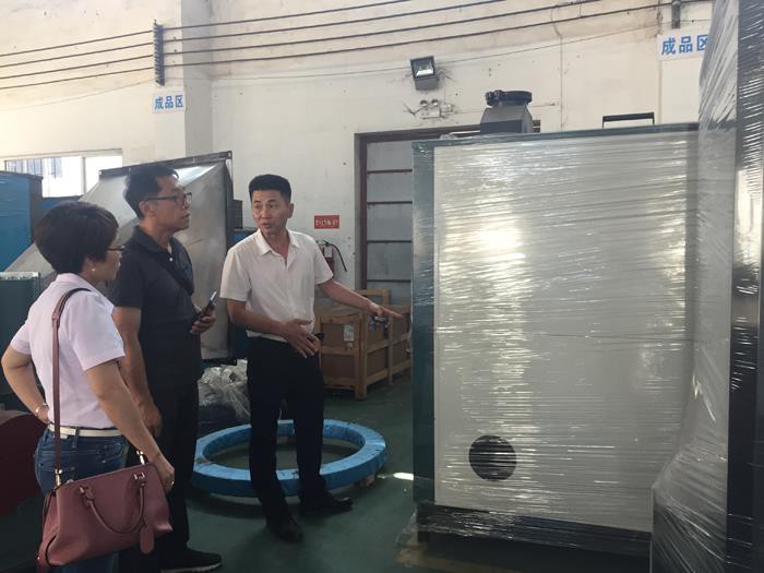 Thailand Customer Came For Heat Exchanger And Hot Air Generator